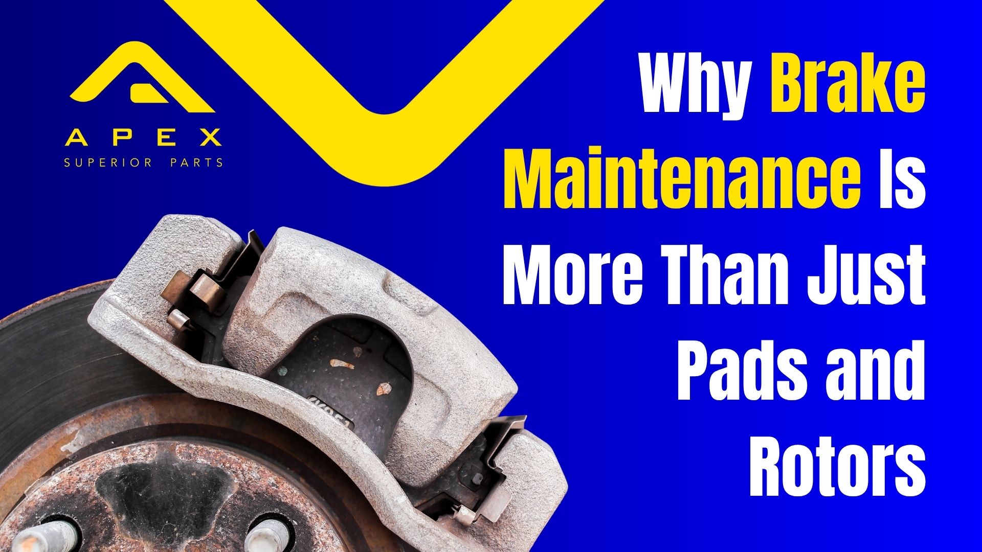 Article: Why Brake Maintenance Is More Than Just Pads and Rotors