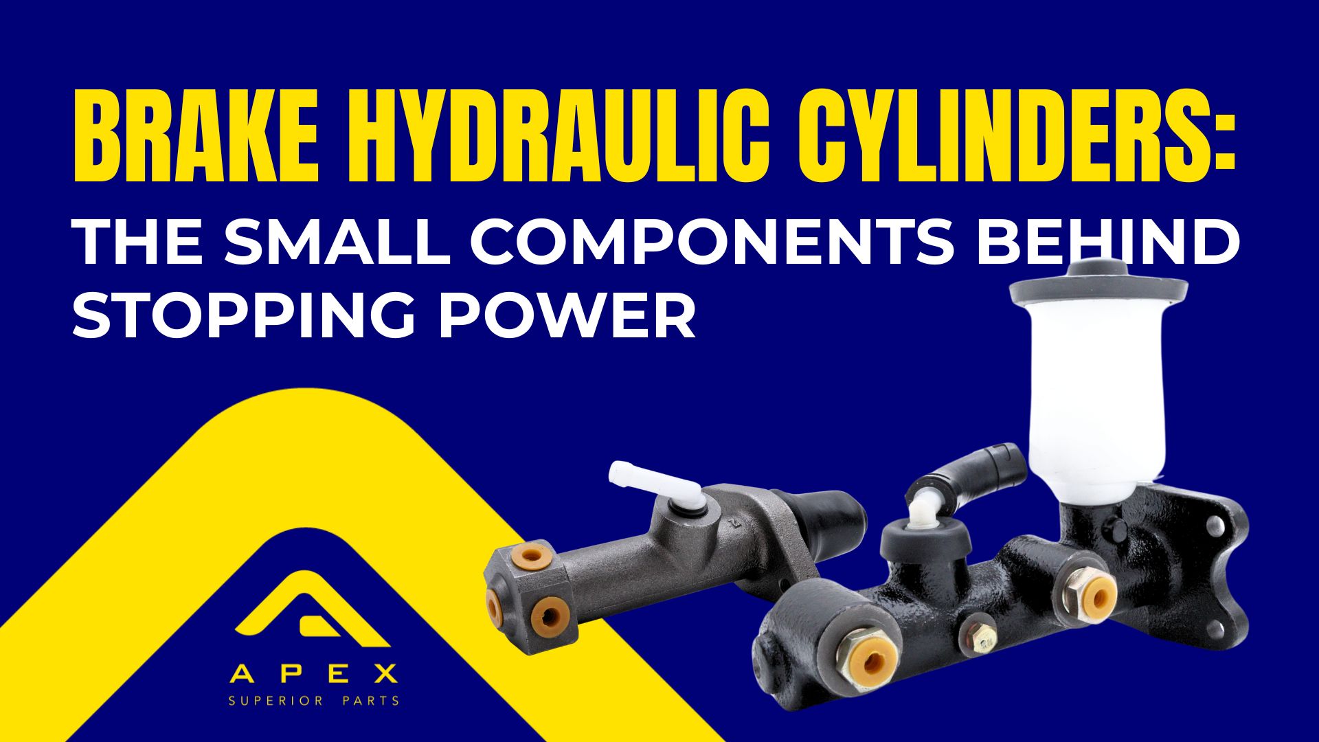 Brake Hydraulic Cylinders: The Small Components Behind Stopping Power